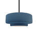 Justice Designs - CER-6543-MID-MBLK-RIGID - One Light Pendant - Radiance - Midnight Sky