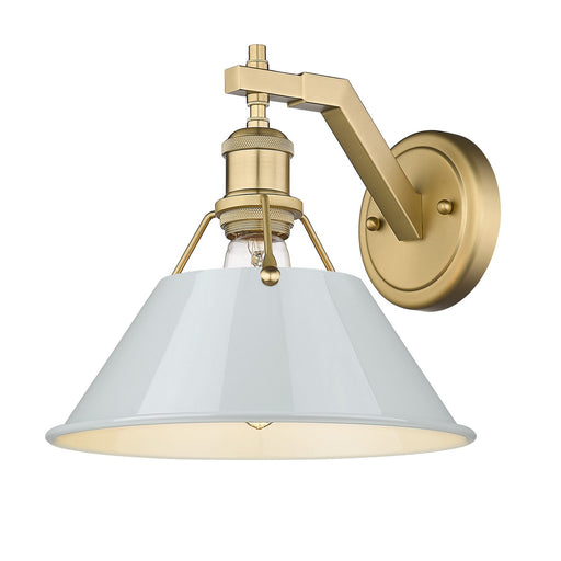 Golden - 3306-1W BCB-DB - One Light Wall Sconce - Orwell BCB - Brushed Champagne Bronze