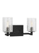 Generation Lighting - GLV1032MBK - Two Light Wall / Bath - Parker - Midnight Black