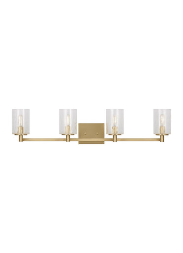 Parker Four Light Wall / Bath Satin Bronze