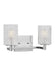 Generation Lighting - GLV1042CH - Two Light Wall / Bath - Lando - Chrome