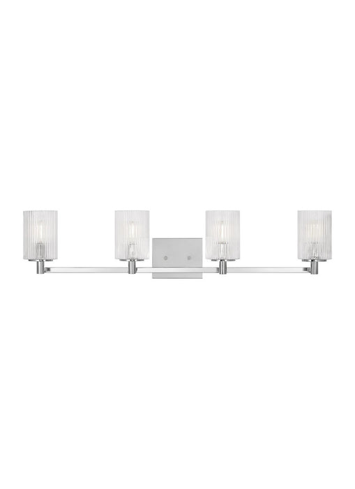Generation Lighting - GLV1044CH - Four Light Wall / Bath - Lando - Chrome