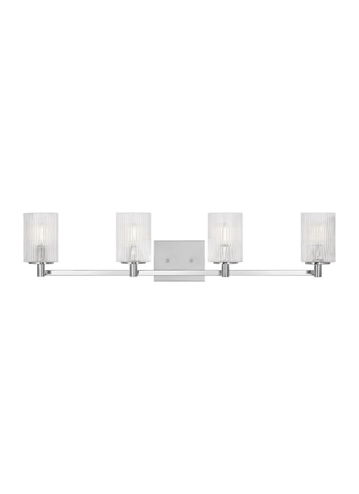 Generation Lighting - GLV1044CH - Four Light Wall / Bath - Lando - Chrome