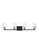 Generation Lighting - GLV1044MBK - Four Light Wall / Bath - Lando - Midnight Black
