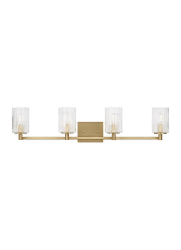 Lando Four Light Wall / Bath Satin Bronze