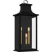 Quoizel - ABY8409MBK - Three Light Outdoor Wall Mount - Abernathy - Matte Black