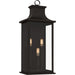 Quoizel - ABY8409OZ - Three Light Outdoor Wall Mount - Abernathy - Old Bronze