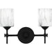 Quoizel - ARI8615MBK - Two Light Bath - Aria - Matte Black