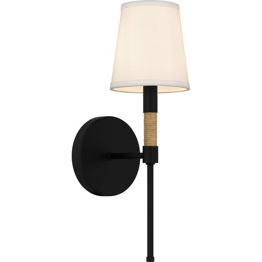 Quoizel - BYL8705MBK - One Light Wall Sconce - Bayside - Matte Black