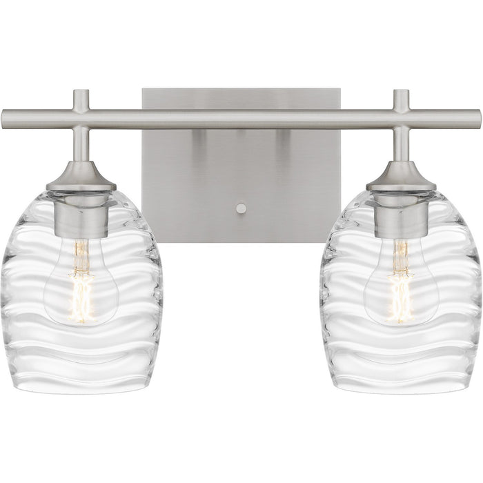 Quoizel - LCY8615BN - Two Light Bath - Lucy - Brushed Nickel