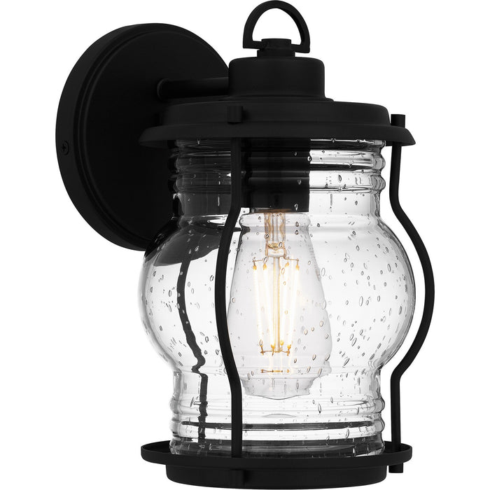 Quoizel - LHR8406EK - One Light Outdoor Wall Mount - Luther - Earth Black