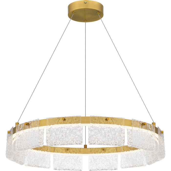 Quoizel - PCACE2824BRG - LED Pendant - Alice - Brushed Gold