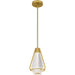 Quoizel - PCLUA1507BRG - LED Mini Pendant - Luca - Brushed Gold