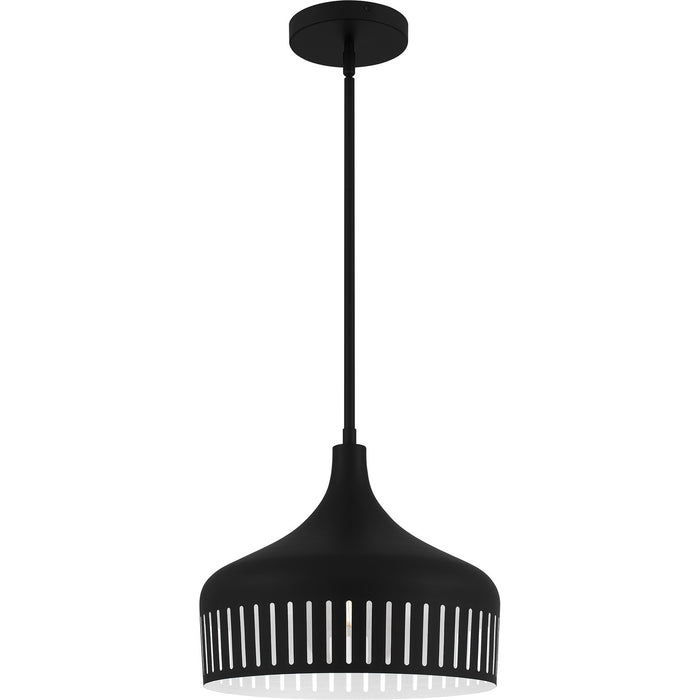 Quoizel - QP6208MBK - One Light Pendant - Quoizel Pendant - Matte Black