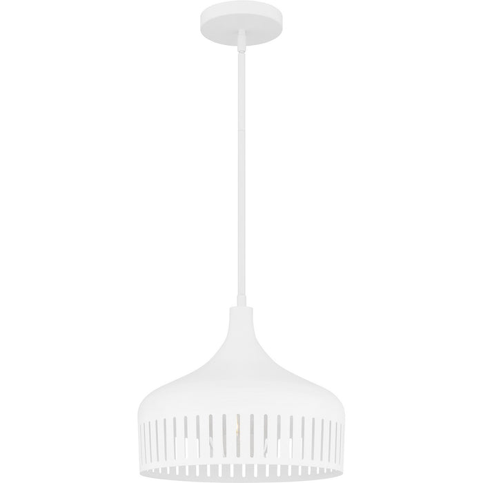 Quoizel - QP6208W - One Light Pendant - Quoizel Pendant - Matte White