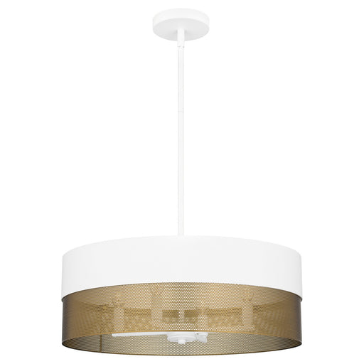 Quoizel - QP6740W - Four Light Pendant - Quoizel Pendant - Matte White