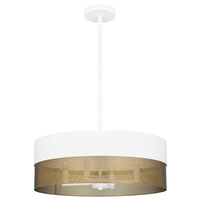 Quoizel - QP6740W - Four Light Pendant - Quoizel Pendant - Matte White