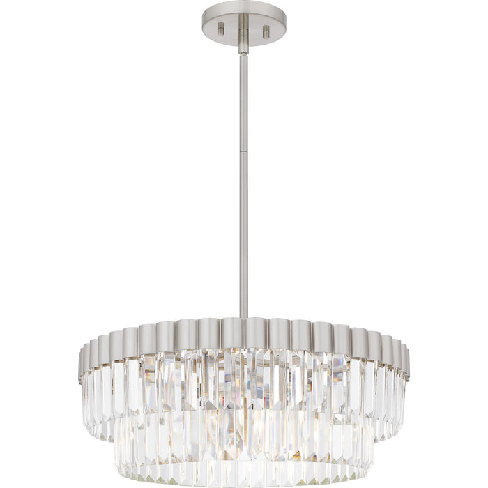 Quoizel - QP6742BN - Four Light Pendant - Quoizel Pendant - Brushed Nickel