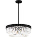 Quoizel - QP6742MBK - Four Light Pendant - Quoizel Pendant - Matte Black