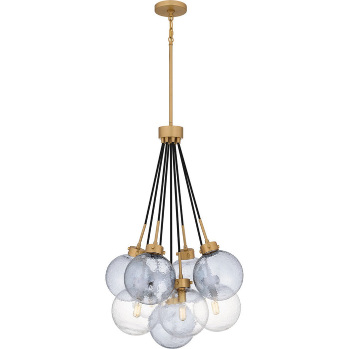 Quoizel - QP6749BWS - Four Light Pendant - Quoizel Pendant - Brushed Weathered Brass