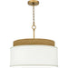 Quoizel - QP6757BRG - Four Light Pendant - Quoizel Pendant - Brushed Gold