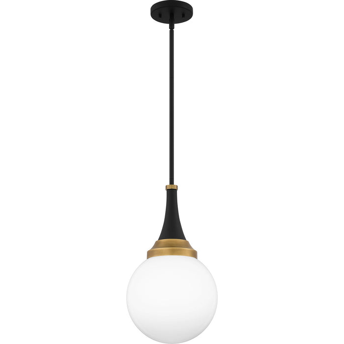 Quoizel - QP6758MBK - One Light Pendant - Quoizel Pendant - Matte Black