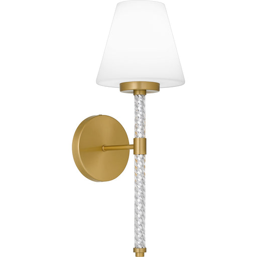 Quoizel - QW6752BRG - One Light Wall Sconce - Quoizel Wood - Brushed Gold