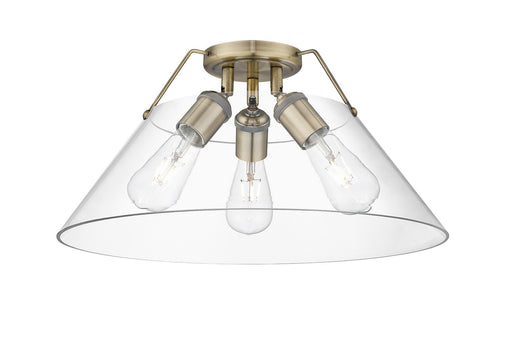 Orwell AB Three Light Flush Mount