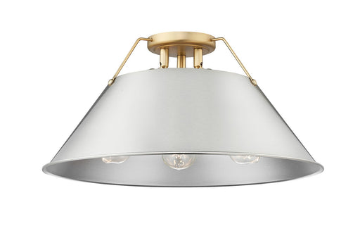 Orwell BCB Three Light Flush Mount