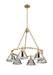 Golden - 3306-6 BCB-CH - Six Light Chandelier - Orwell - Brushed Champagne Bronze