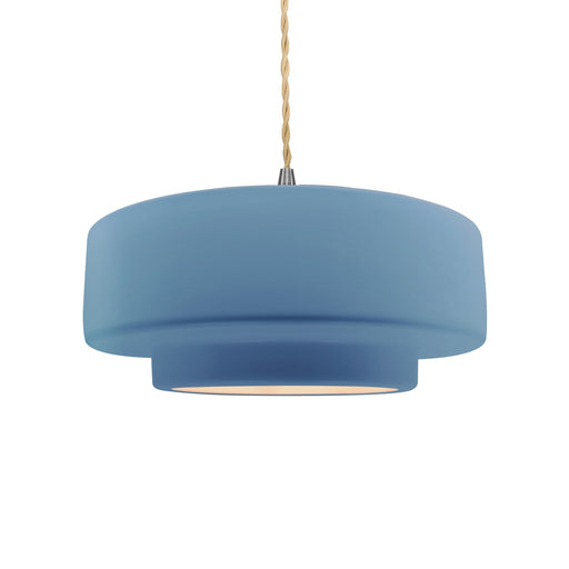 Radiance One Light Pendant Sky Blue