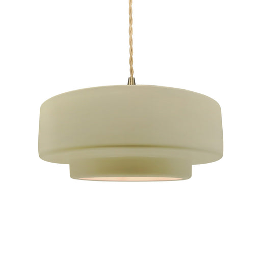 Radiance One Light Pendant Vanilla (Gloss)