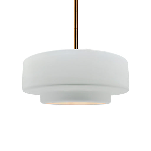 Radiance One Light Pendant Gloss White
