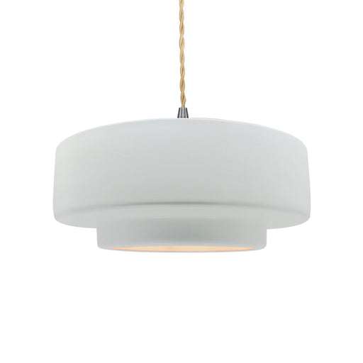 Radiance One Light Pendant Gloss White