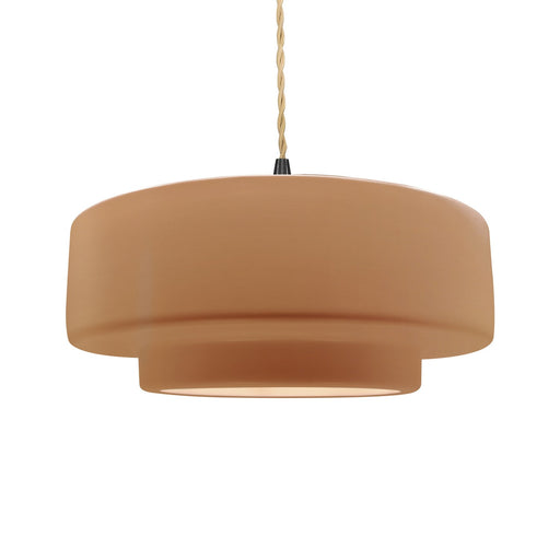 Radiance One Light Pendant Adobe