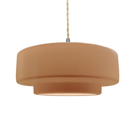 Radiance One Light Pendant Adobe
