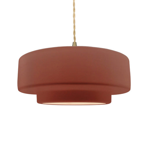 Radiance One Light Pendant Canyon Clay
