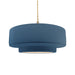 Justice Designs - CER-6545-MID-BRSS-BEIG-TWST - One Light Pendant - Radiance - Midnight Sky