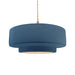 Justice Designs - CER-6545-MID-NCKL-BEIG-TWST - One Light Pendant - Radiance - Midnight Sky
