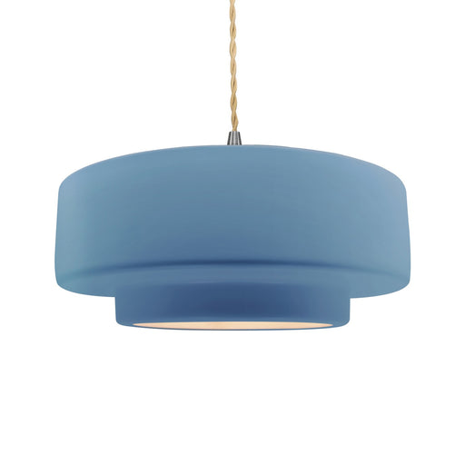 Radiance One Light Pendant Sky Blue