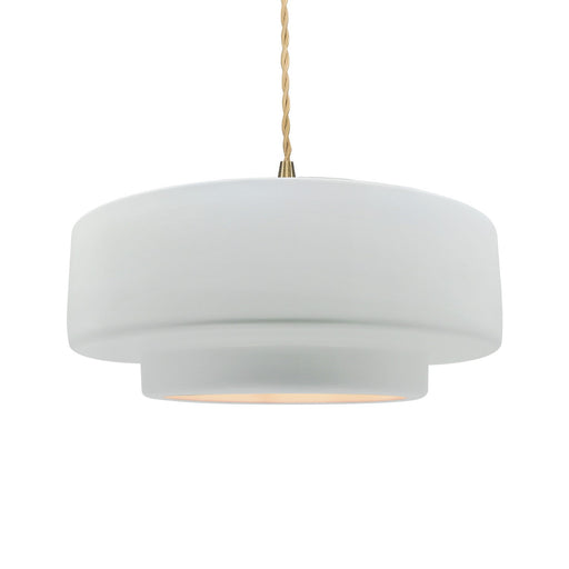 Radiance One Light Pendant Gloss White