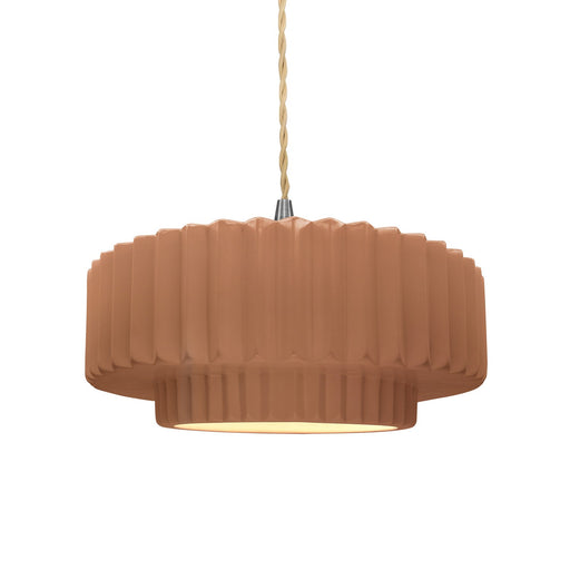 Radiance One Light Pendant Adobe