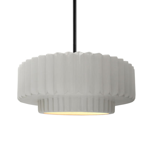 Radiance One Light Pendant Bisque