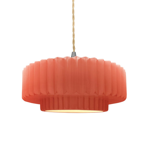 Radiance One Light Pendant Gloss Blush