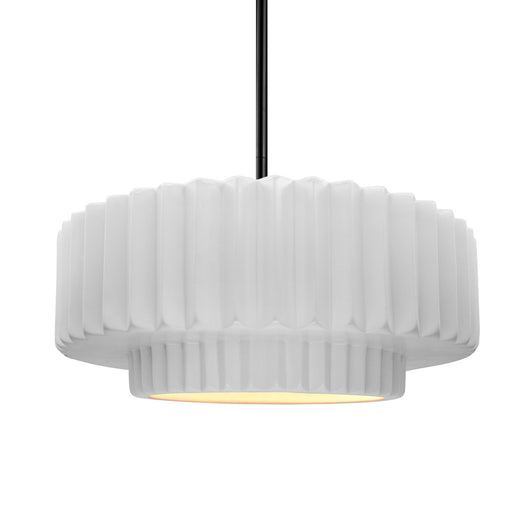 Radiance One Light Pendant Gloss White