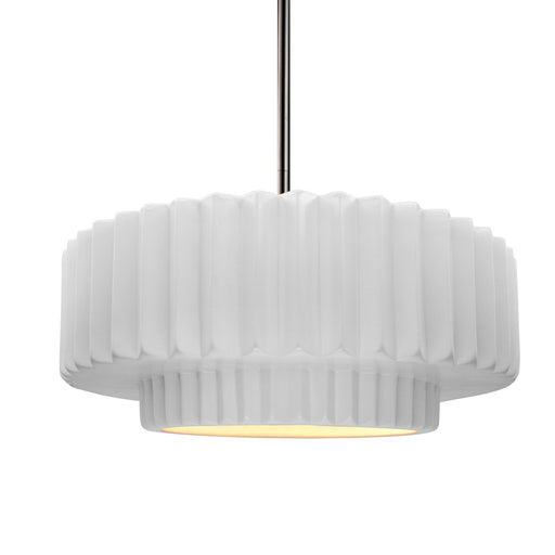 Radiance One Light Pendant Gloss White