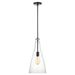 Visual Comfort Studio - 6537001-112 - One Light Pendant - Arilda - Midnight Black