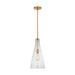 Visual Comfort Studio - 6537001-848 - One Light Pendant - Arilda - Satin Brass