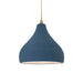 Justice Designs - CER-6560-MID-NCKL-BEIG-TWST - One Light Pendant - Radiance - Midnight Sky