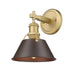 Golden - 3306-BA1 BCB-RBZ - One Light Bath Vanity - Orwell - Brushed Champagne Bronze
